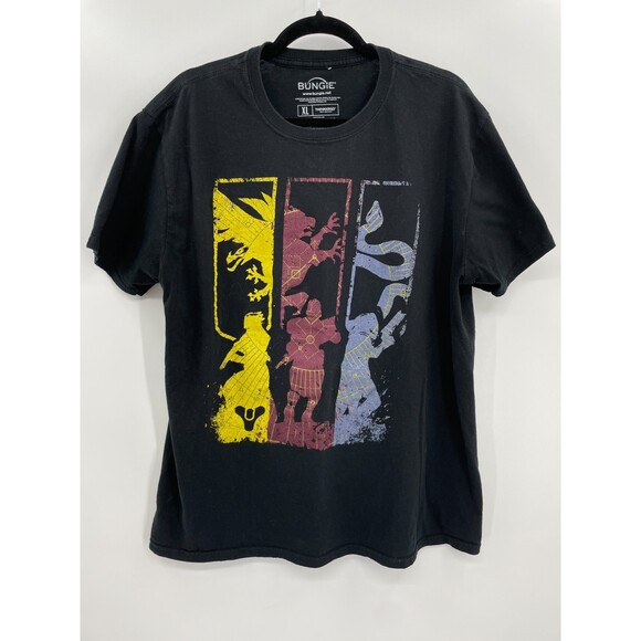 BUNGIE Destiny Classes Black Graphic T Shirt Size XL - Picture 1 of 3
